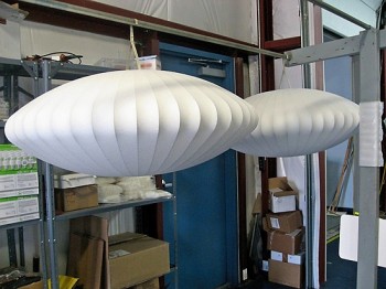 Finished Pendant Lamp Curing