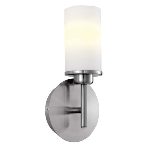 Matte Nickel Finish - Eglo Lighting Prato Modern 1- Light Wall/Ceiling Light