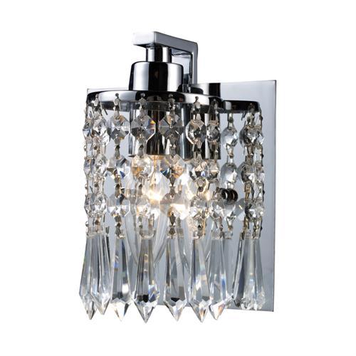 Polished Chrome Finish - ELK Lighting Optix 1- Light Bathroom Light