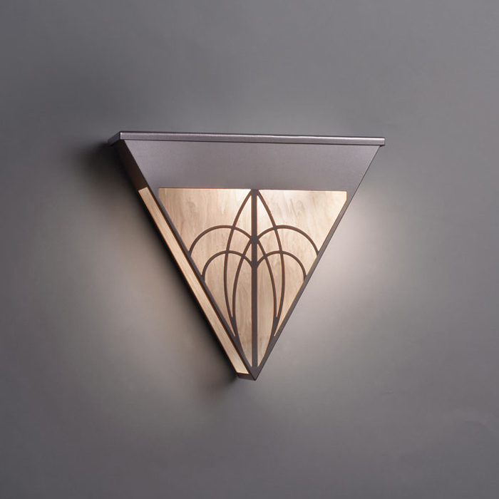 UltraLights 06103 Profiles Triangular Outdoor Wall Sconce