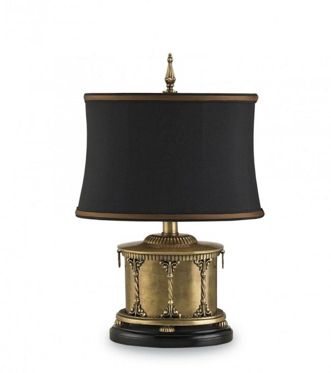 Black Table Lamp By: Currey & Company
