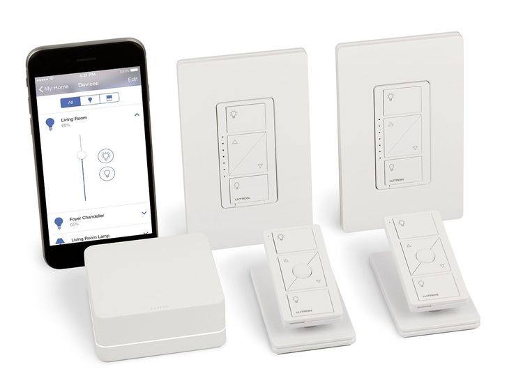 Caseta Wireless Dimmer with Smart Bridge HomeKit Technology