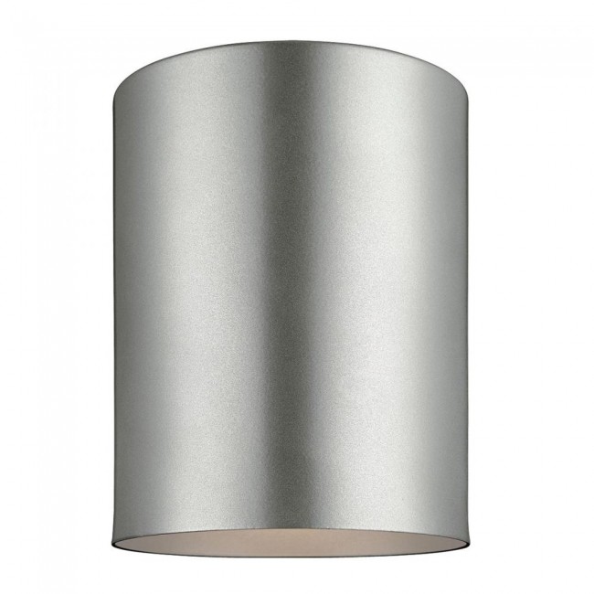 Cylinder One Light Outdoor Ceiling Flush Mount By: Sea Gull Lighting