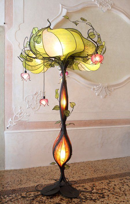 Art Nouveau Inspired Lighting, Artistic Light Fixtures